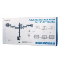 LogiLink Uchwyt na 3 monitory, 13-27 cali, max. 3x8kg.