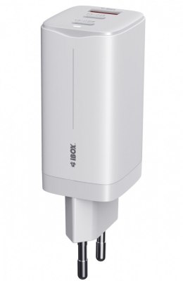 IBOX Ładowarka sieciowa ILUC65 GaN 65W USB-C biała