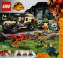 LEGO Klocki Jurassic World 76951 Transport pyroraptora i dilofozaura