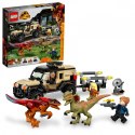 LEGO Klocki Jurassic World 76951 Transport pyroraptora i dilofozaura