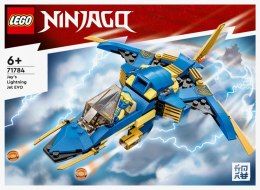 LEGO Klocki Ninjago 71784 Odrzutowiec ponaddźwiękowy Jaya EVO