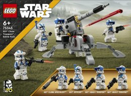 LEGO Klocki Star Wars 75345 Zestaw bitewny - żołnierze-klony z 501. legionu