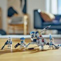 LEGO Klocki Star Wars 75345 Zestaw bitewny - żołnierze-klony z 501. legionu