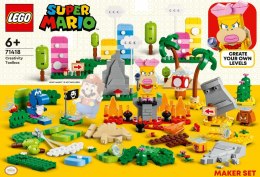 LEGO Klocki Super Mario 71418 Kreatywna skrzyneczka - zestaw twórcy