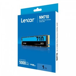 Lexar Dysk SSD NM710 1TB NVMe M.2 2280 5000/4500MB/s