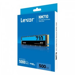 Lexar Dysk SSD NM710 500GB NVMe M.2 2280 5000/2600MB/s