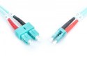 Digitus Patchcord światłowodowy FO LC-SC MM 50/125 OM3 duplex LSOH 5m