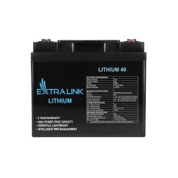 Extralink Akumulator LiFePO4 40AH 12.8V BMS EX.30431