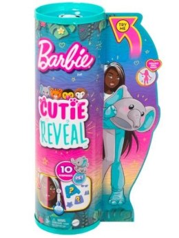 Mattel Lalka Barbie Cutie Reveal słonik