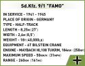 Cobi Klocki Klocki Sd.Kfz. 9/1 Famo