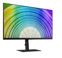 Samsung Monitor 27 cali ViewFinity S60UA IPS 2560x1440 WQHD 16:9 1xHDMI 2xDP(In+Out) 1xUSB-C 90W 3xUSB 3.0 LAN 5ms PinP/PbyP 75Hz HAS+PI