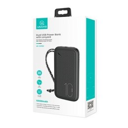 USAMS Powerbank PB56 10000mAh 2xUSB czarny