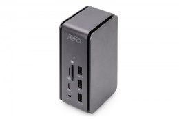 Digitus Stacja dokująca USB 4.0 Typ C, 14-portów 8K 30Hz HDMI, DP 1.4, PD 3.0, SD microSD, RJ45