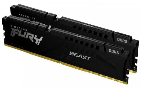 Kingston Pamięć DDR5 Fury Beast Black 16GB(2* 8GB)/6000 CL36 EXPO