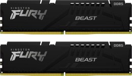 Kingston Pamięć DDR5 Fury Beast Black 64GB(2*32GB)/6000 CL36 EXPO