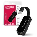 AXAGON ADE-XR Karta sieciowa Fast Ethernet adapter, USB2.0, instalacja automatyczna