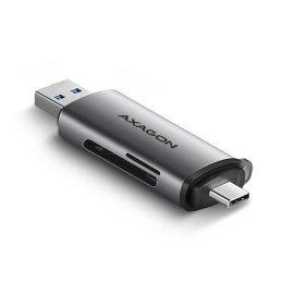 AXAGON CRE-SAC Czytnik kart zewnętrzny USB3.2 Gen 1 Type-C + Type-A SD/microSD