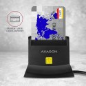 AXAGON CRE-SM2 Czytnik kart identyfikacyjnych & SD/microSD/SIM USB