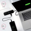 AXAGON HMC-6H4A Wieloportowy hub 4x USB-A + HDMI, USB-C 3.2 Gen 1, PD 100W, 20cm USB-C kabel