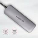 AXAGON HMC-HCR3A Wieloportowy hub 3x USB-A + HDMI + SD/microSD, USB-C 3.2 Gen1, 20cm USB-C kabel