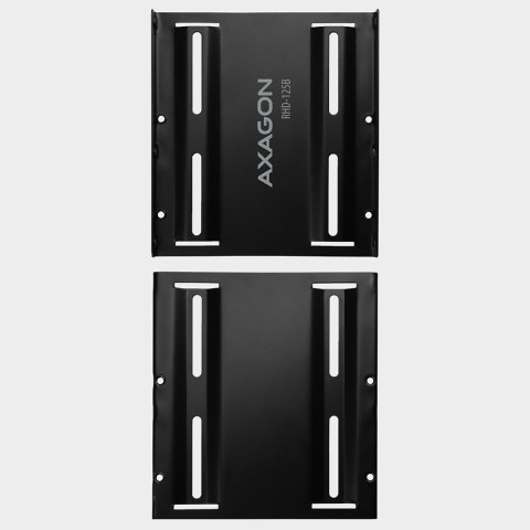 AXAGON RHD-125B Ramka metalowa do montażu 1x 2.5" HDD w pozycji 3.5" Czarna