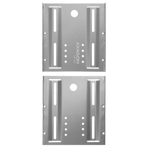 AXAGON RHD-125S Ramka metalowa do montażu 1x 2.5" HDD w pozycji 3.5", szary