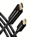 AXAGON RVDM-HI14C2 Konwerter/kabel aktywny Mini DP > HDMI 1.4 kabel 1.8m4K/30Hz