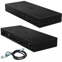 I-tec Stacja dokująca USB 3.0 / USB-C / Thunderbolt, 3 x 4K Gen 2 + zasilanie 100 W