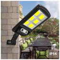 Maclean Solarna lampa uliczna LED z czujnikiem i pilotem MCE446