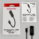 AXAGON RVDM-HI14N Adapter aktywny Mini DP > HDMI 1.4, 4K/30Hz