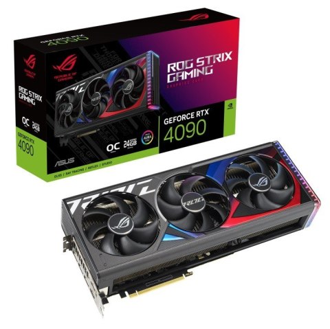 Asus Karta graficzna GeForce RTX 4090 ROG STRIX OC 24GB GDDR6X 384bit 3DP