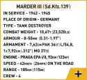 Cobi Klocki Klocki Marder III Sd.Kfz.139