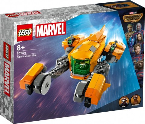 LEGO Klocki Super Heroes 76254 Statek kosmiczny małego Rocketa