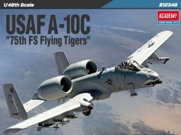 Academy Model plastikowy Samolot USAF A-10C 75TH FS Flying 1/48