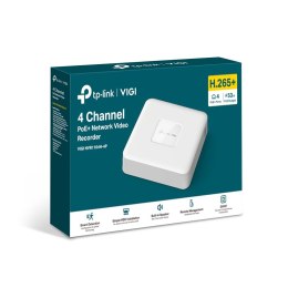 TP-LINK 4-kanałowy rejestrator sieciowy PoE VIGI NVR1104H-4P