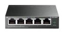 TP-LINK Przełącznik SG105MPE Smart 5xGE (4xPoE+)