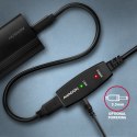 AXAGON ADR-210 USB 2.0 A-M -> A-F aktywny kabel przedłużacz/wzmacniacz 10m