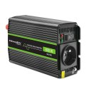 Qoltec Przetwornica napięcia Monolith | 300W | 600W | 12V na 230V | Czysty Sinus