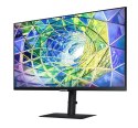 Samsung Monitor 27 cali ViewFinity S80UA IPS 3840x2160 UHD 16:9 1xHDMI 1xDP 1xUSB-C 90W 3xUSB 3.0 LAN 5ms PinP/PbyP 60Hz HAS+PIV płaski 