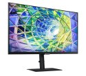 Samsung Monitor 27 cali ViewFinity S80UA IPS 3840x2160 UHD 16:9 1xHDMI 1xDP 1xUSB-C 90W 3xUSB 3.0 LAN 5ms PinP/PbyP 60Hz HAS+PIV płaski 