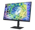 Samsung Monitor 27 cali ViewFinity S80UA IPS 3840x2160 UHD 16:9 1xHDMI 1xDP 1xUSB-C 90W 3xUSB 3.0 LAN 5ms PinP/PbyP 60Hz HAS+PIV płaski 