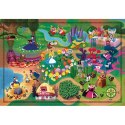 Clementoni Puzzle 1000 elementów Compact Disney Maps Alice