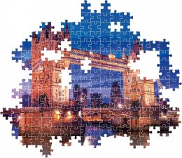 Clementoni Puzzle 1000 elementów Compact Tower Bridge w nocy