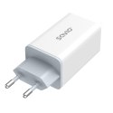 Savio Ładowarka sieciowa USB GaN 65W, Quick Charge 4.0, Power Delivery 3.0, LA-07