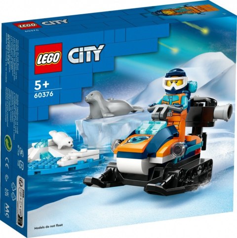 LEGO Klocki City 60376 Skuter śnieżny badacza Arktyki