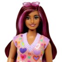 Mattel Barbie Fashionistas lalka w serduszkowej sukience