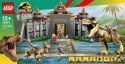 LEGO Klocki Jurassic World 76961 Centrum dla odwiedzających: atak tyranozaura i raptora