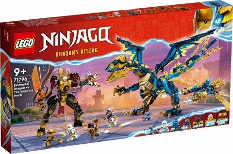 LEGO Klocki Ninjago 71796 Smok żywiołu kontra mech cesarzowej