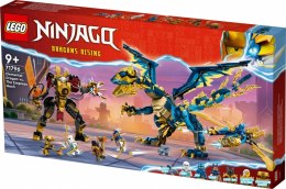 LEGO Klocki Ninjago 71796 Smok żywiołu kontra mech cesarzowej