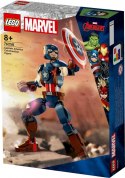 LEGO Klocki Super Heroes 76258 Marvel Figurka Kapitana Ameryki do zbudowania